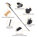 Kit 2 Bastões de Caminhada Ergonômicos Ultraleves - TrailHike